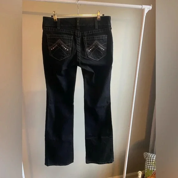 Ariat Women's Black Boot Cut Jeans - Picture 4 of 7
